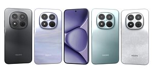 3D Xiaomi Redmi Note 15 Pro Plus All Colors model