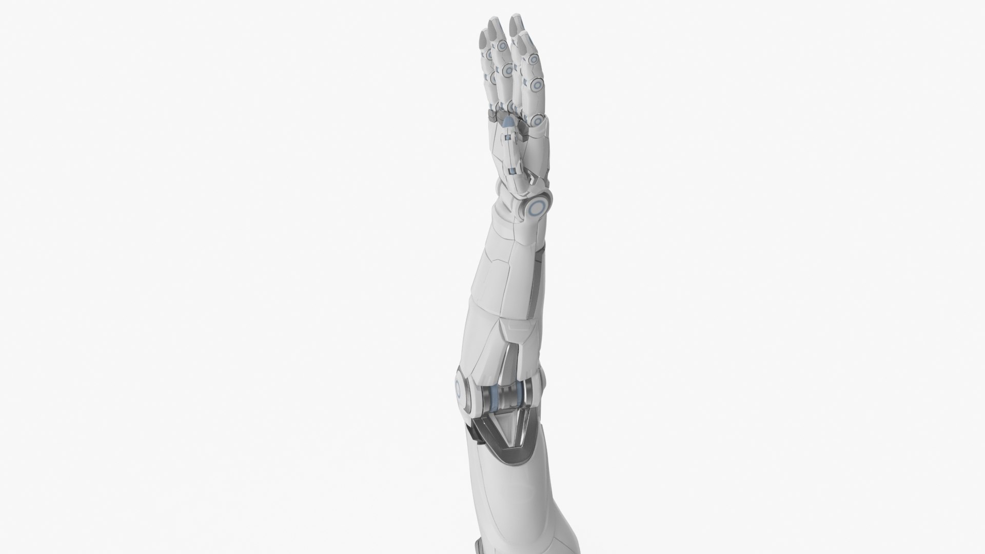 Cyborg Arm 4 Fingers 3D - TurboSquid 2294743