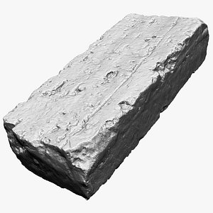 3D Brick Zbrush Sculpt