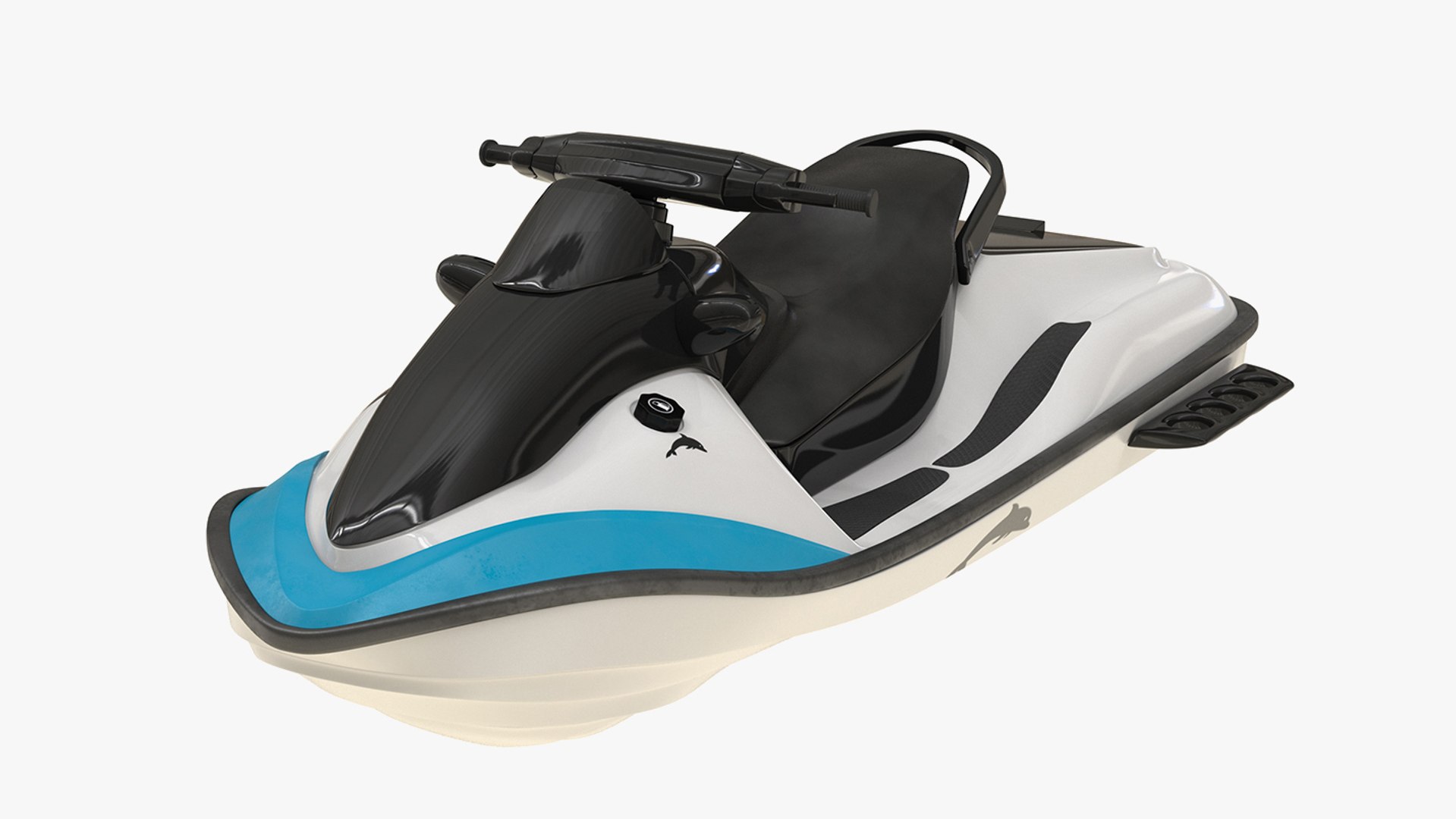 Personal Watercraft Jet Ski 3D model preview