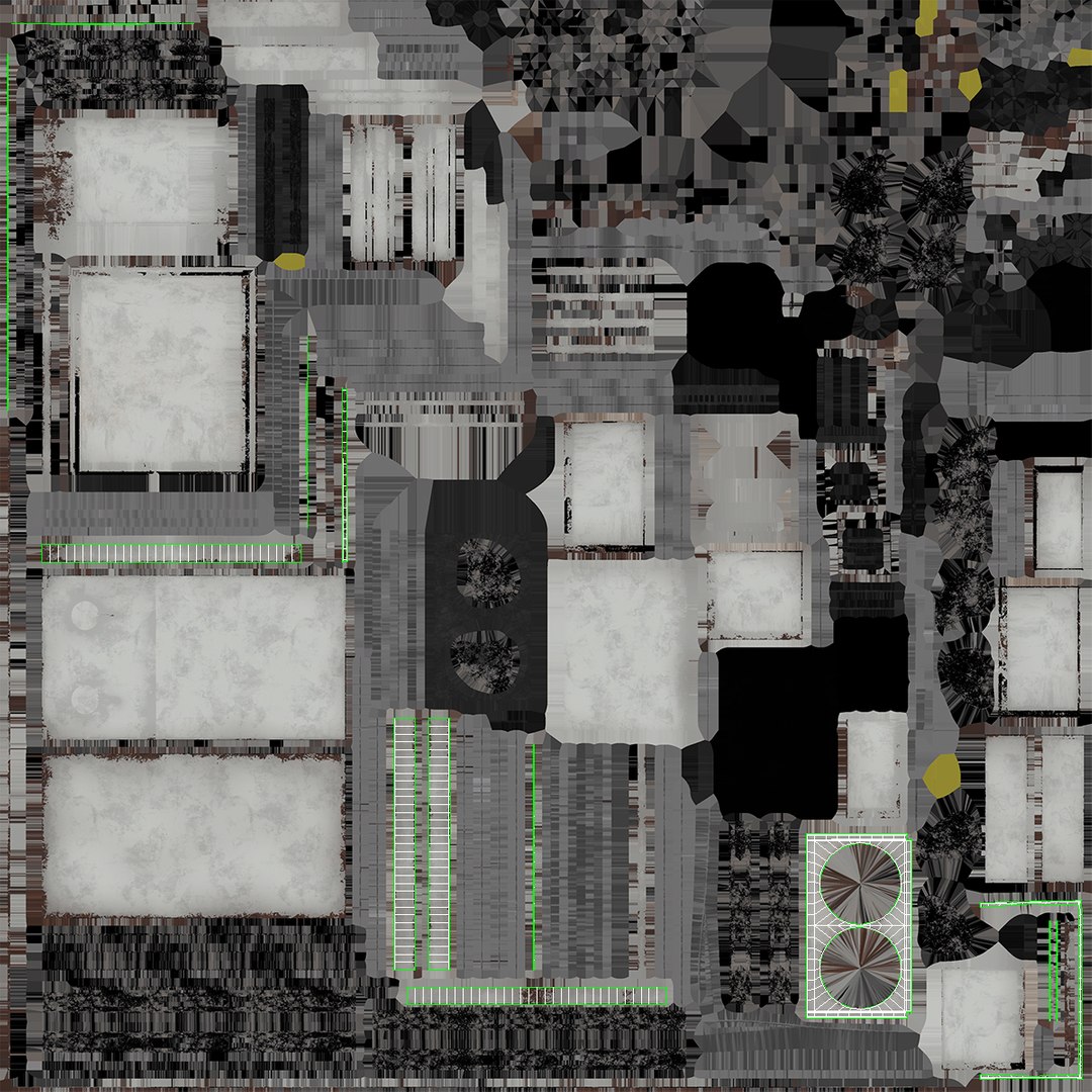 Rooftop Vent Rusted Roof Model - TurboSquid 1462578