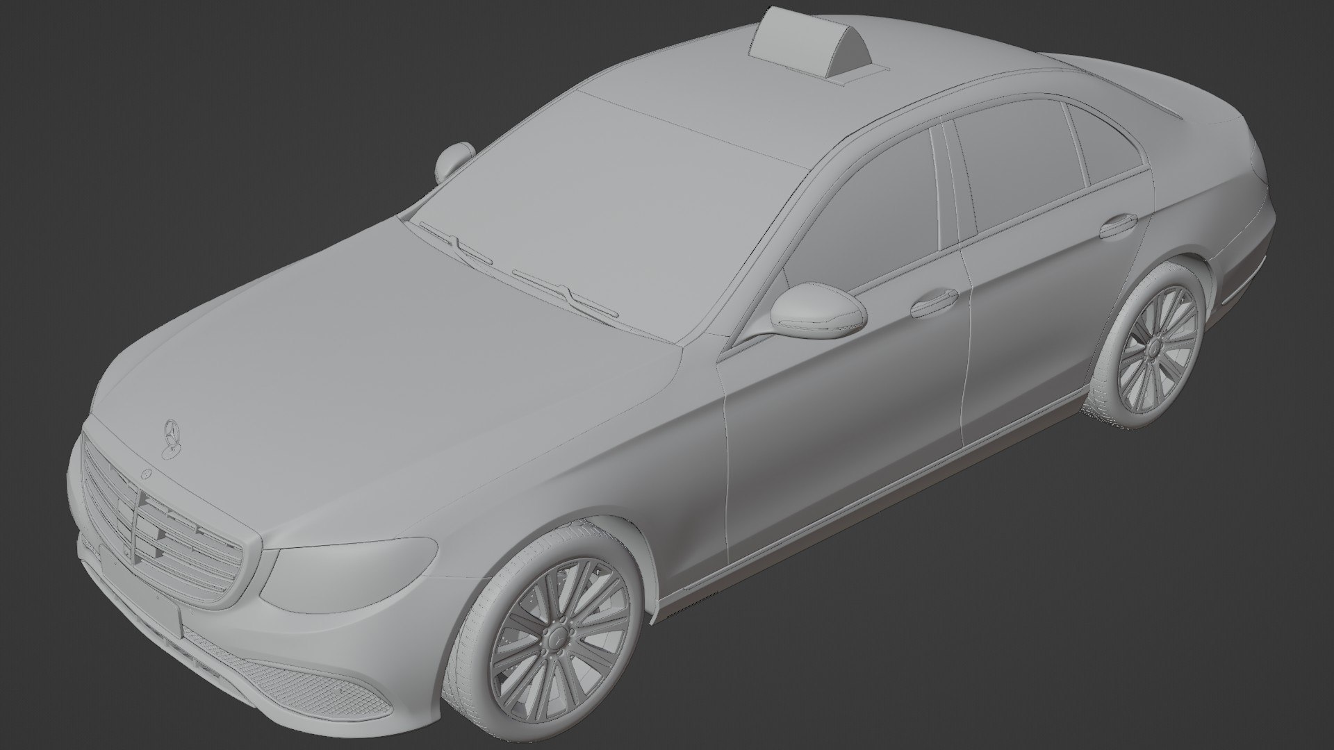 New Mercedes Class E Taxi 2024 3D Model - TurboSquid 2173058