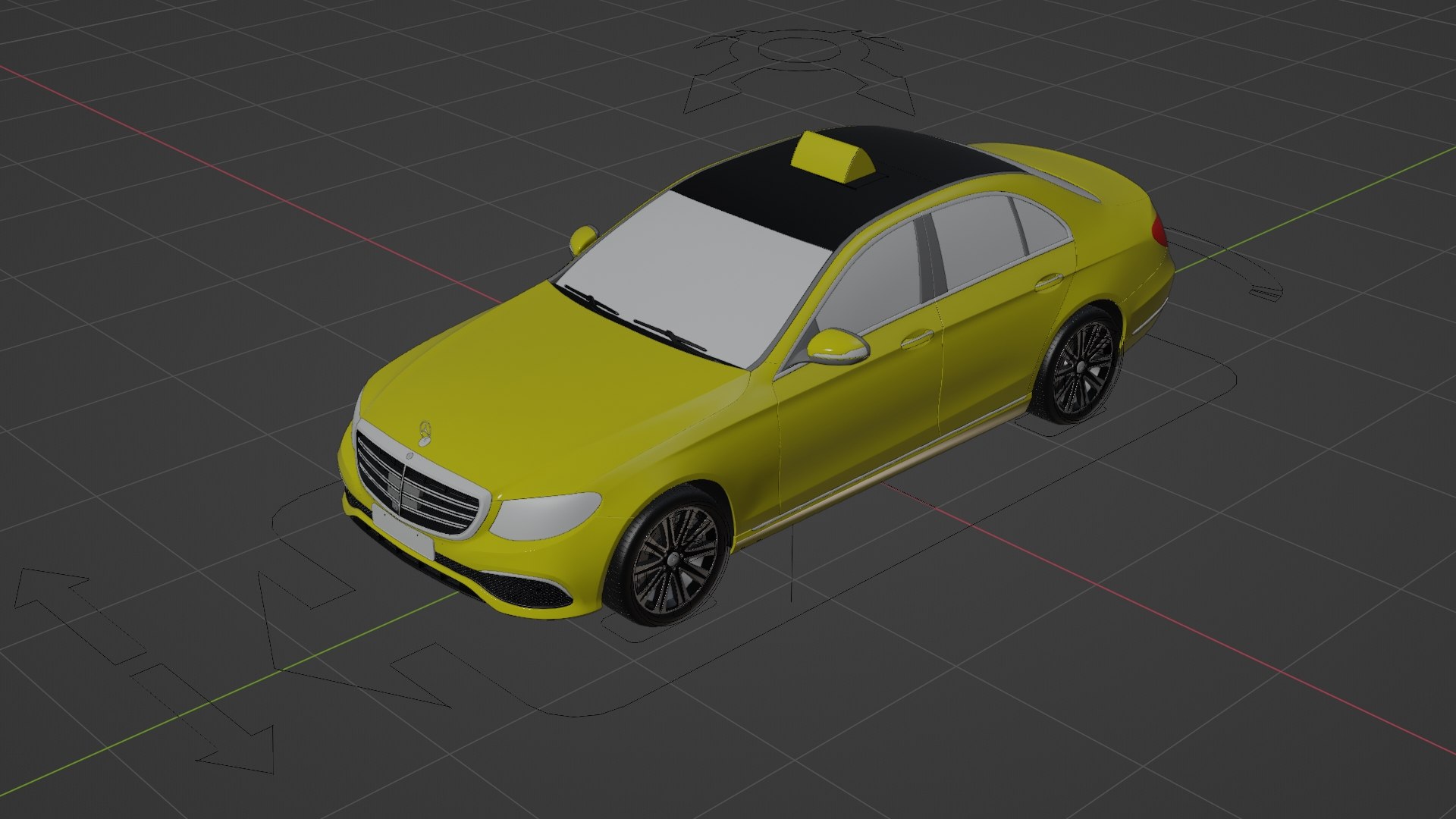 New Mercedes Class E Taxi 2024 3D Model - TurboSquid 2173058