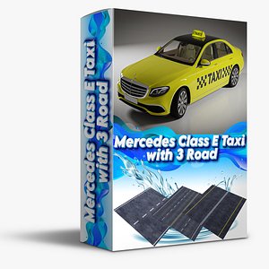 New Mercedes Class E Taxi 2024 3D model
