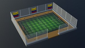 Soccer Stadium - Colombia 3D model