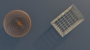 3D Decor Baskets model