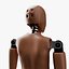 Rigged Crash Test Female and Child Dummy model