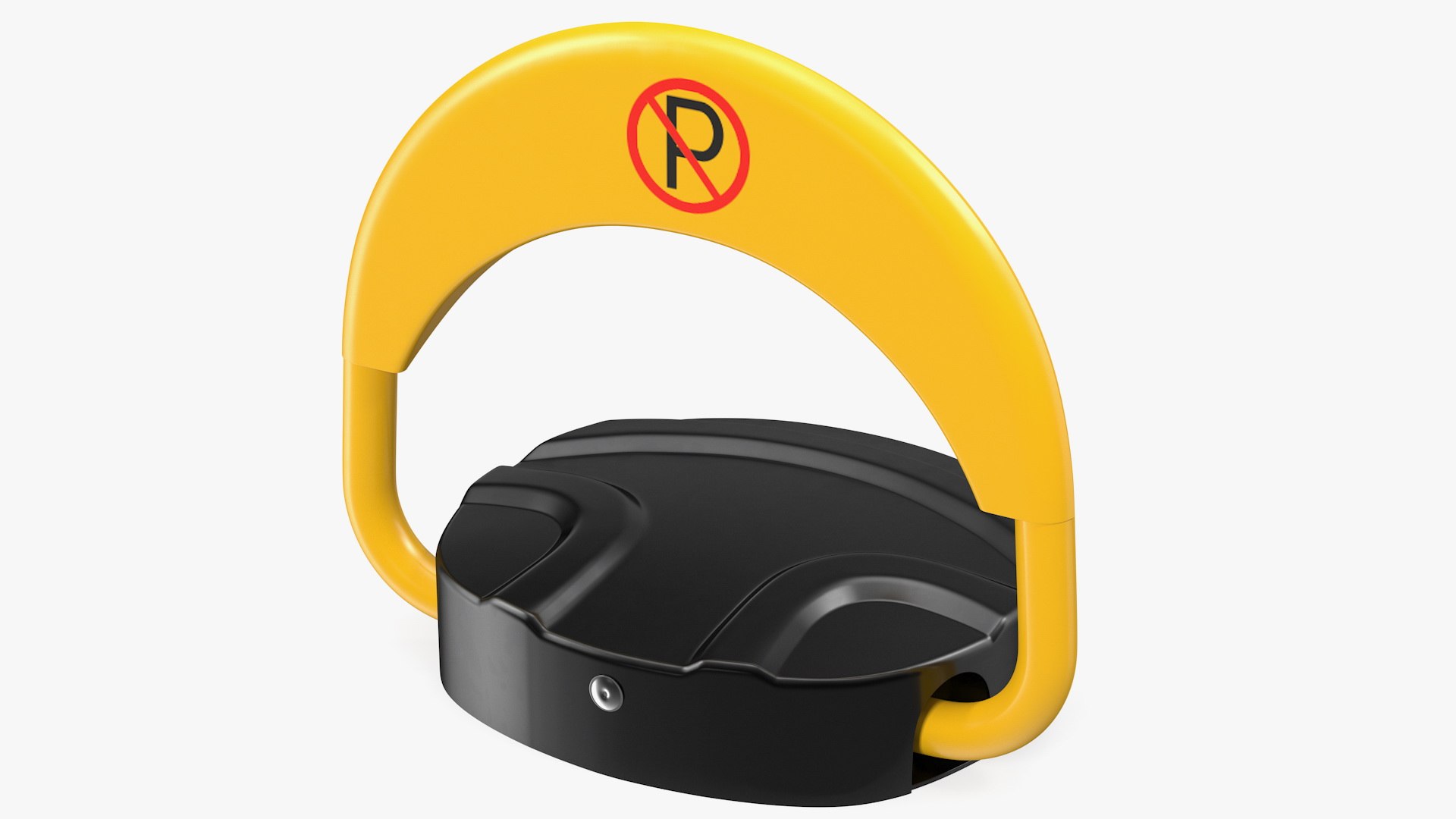 Remote Control Parking Lock Barrier 3D model preview