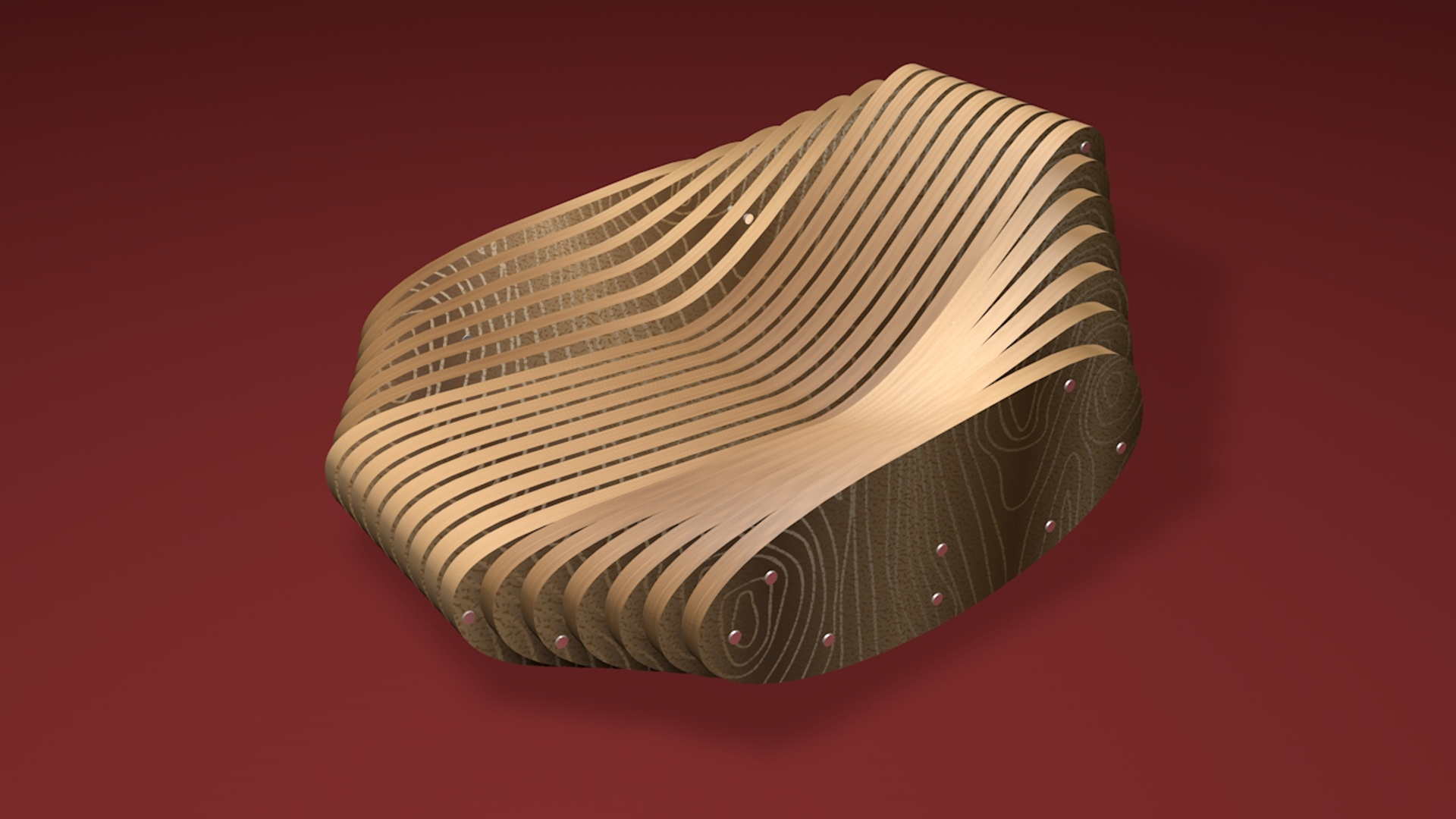 3D Model Parametric Rocking Chair - TurboSquid 1863376