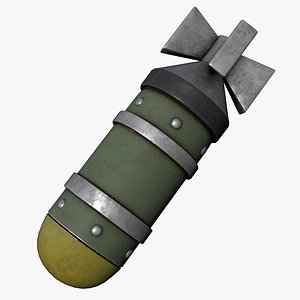 3D model Cartoon Bomb