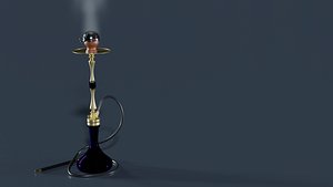 hookah 3D model