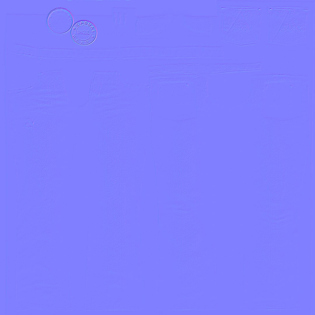 3D Model Mens Jeans Pants V2 TurboSquid 1914723