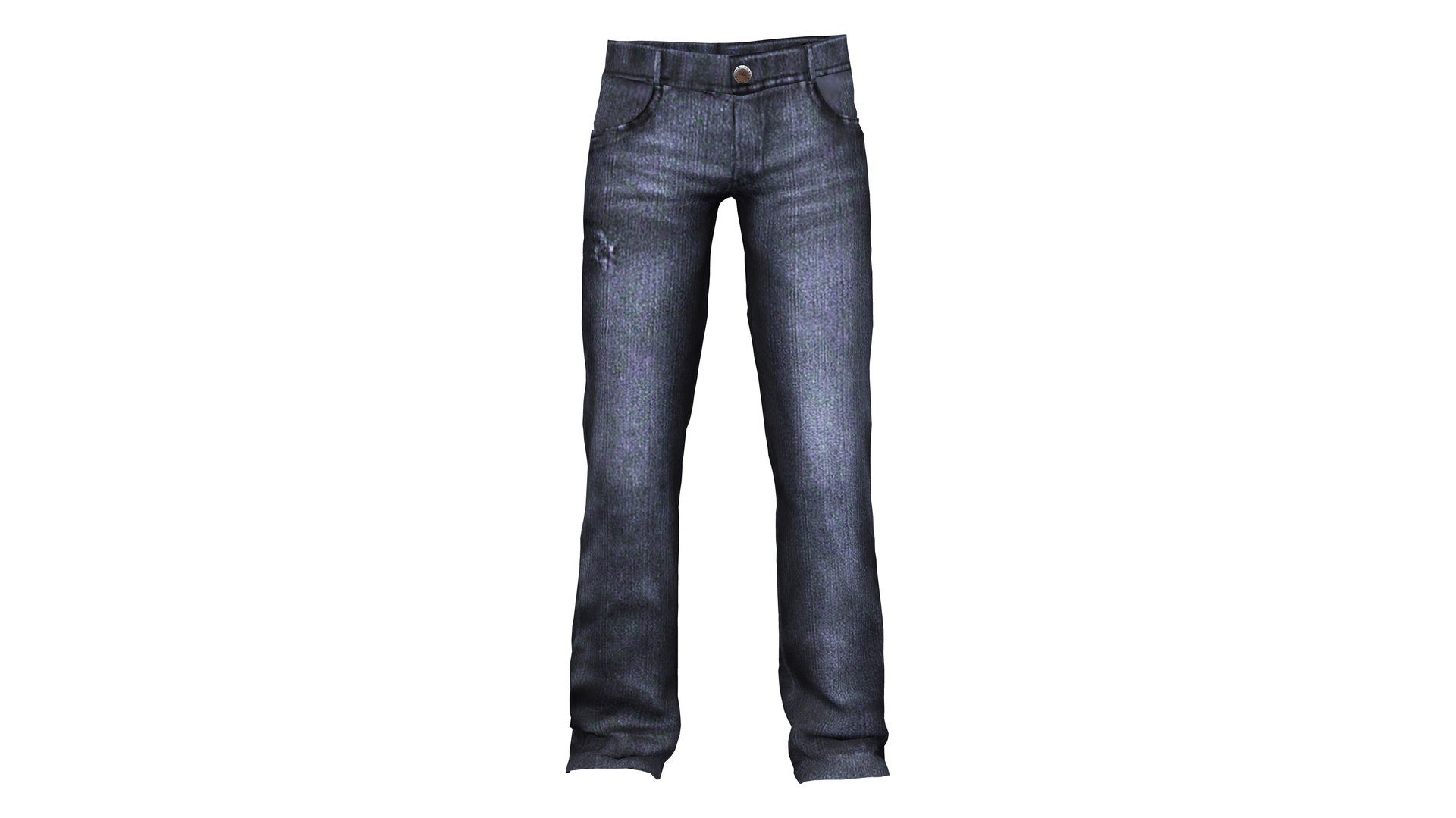 3D Model Mens Jeans Pants V2 - TurboSquid 1914723