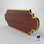 Wooden Nameplate