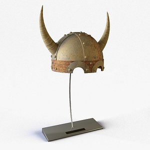 viking helmet 3d max