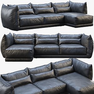 montauk jane leather sofa model