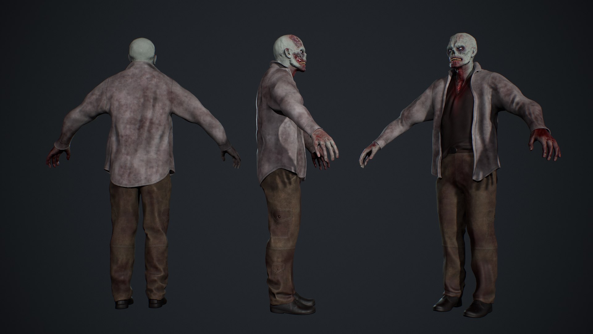 Zombie Male 3D model https://p.turbosquid.com/ts-thumb/Up/n4KHz2/VG/tbrender004/png/1730540886/1920x1080/fit_q87/a709577f4c3df4edd1405cccb87d3232231f2002/tbrender004.jpg