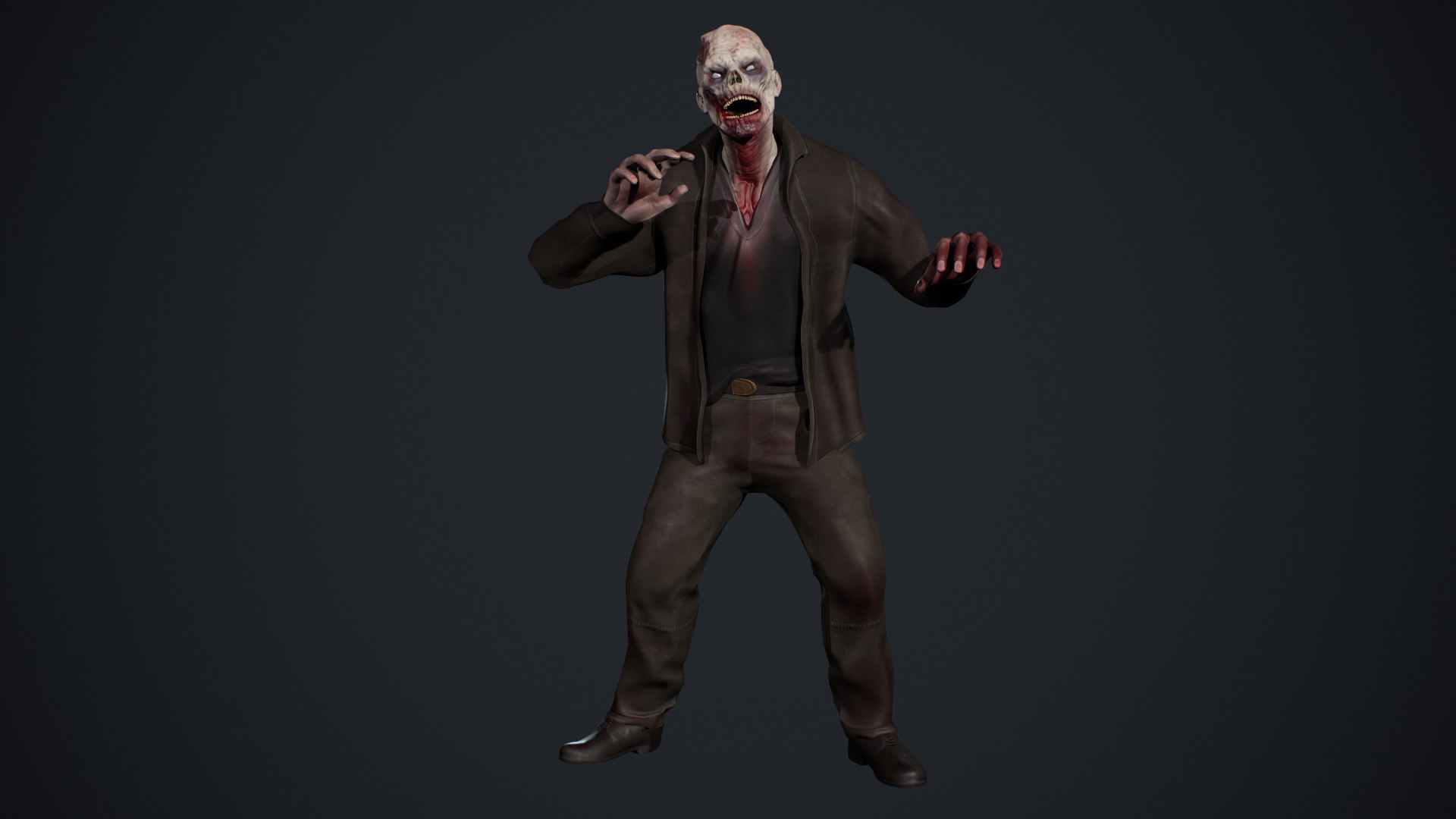 Zombie Male 3D model https://p.turbosquid.com/ts-thumb/Up/n4KHz2/xH/tbrender007/png/1730540893/1920x1080/fit_q87/559f09d4a5700e97106902abfe64401fe08e140d/tbrender007.jpg