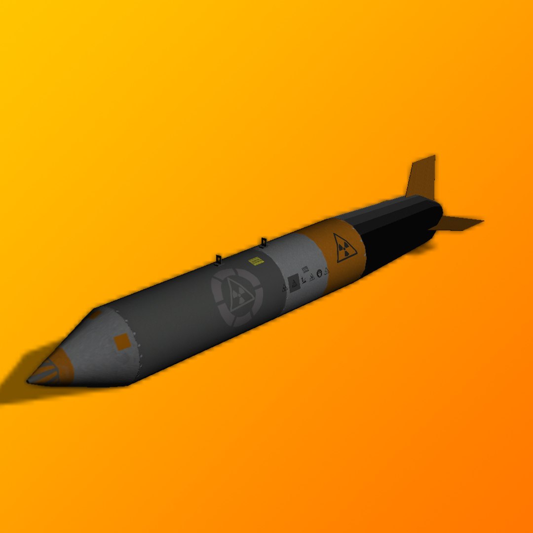 Nucklear Bomb Model - TurboSquid 1270594