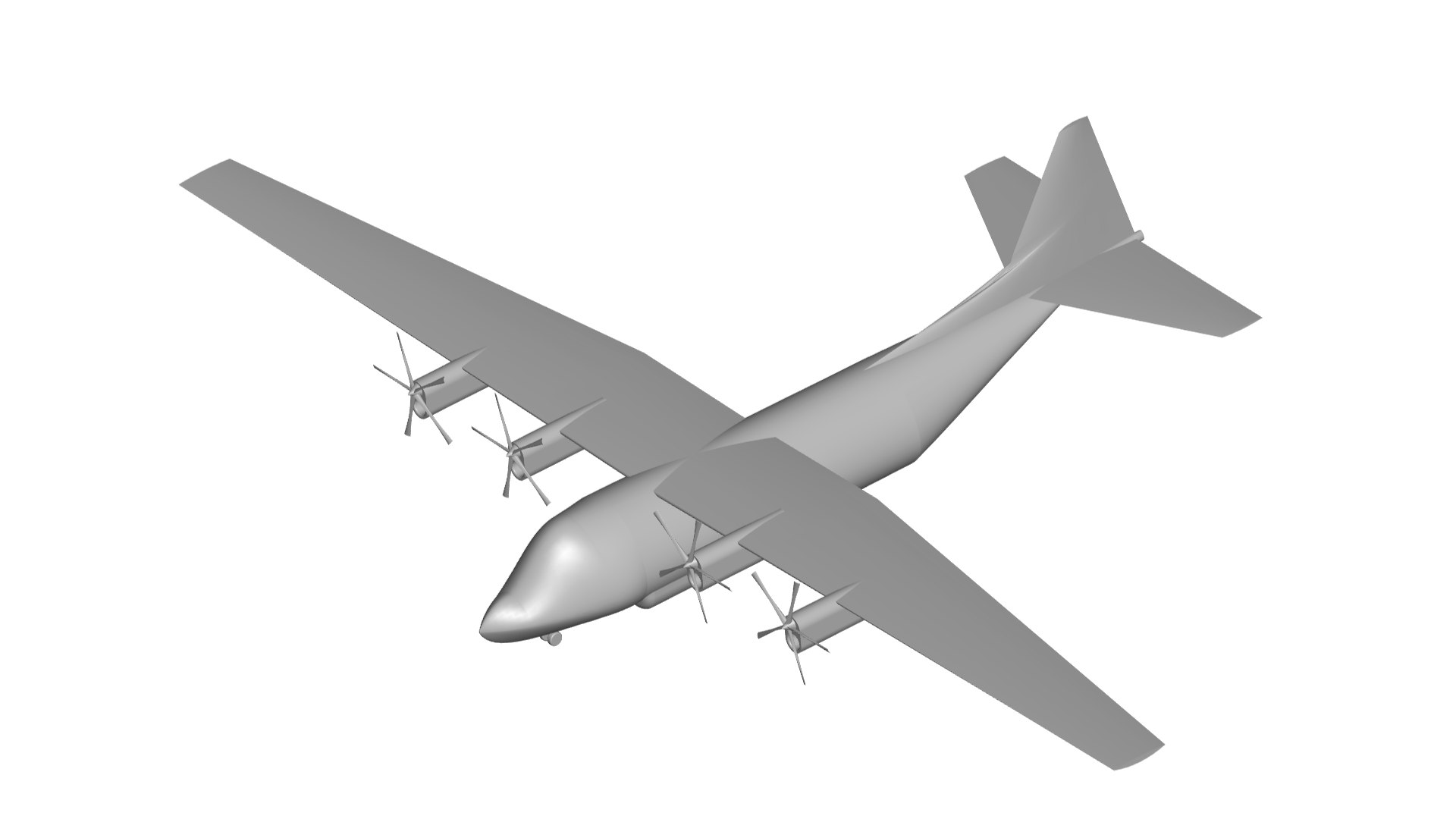 Lockheed C-130 Hercules 3D - TurboSquid 1987686