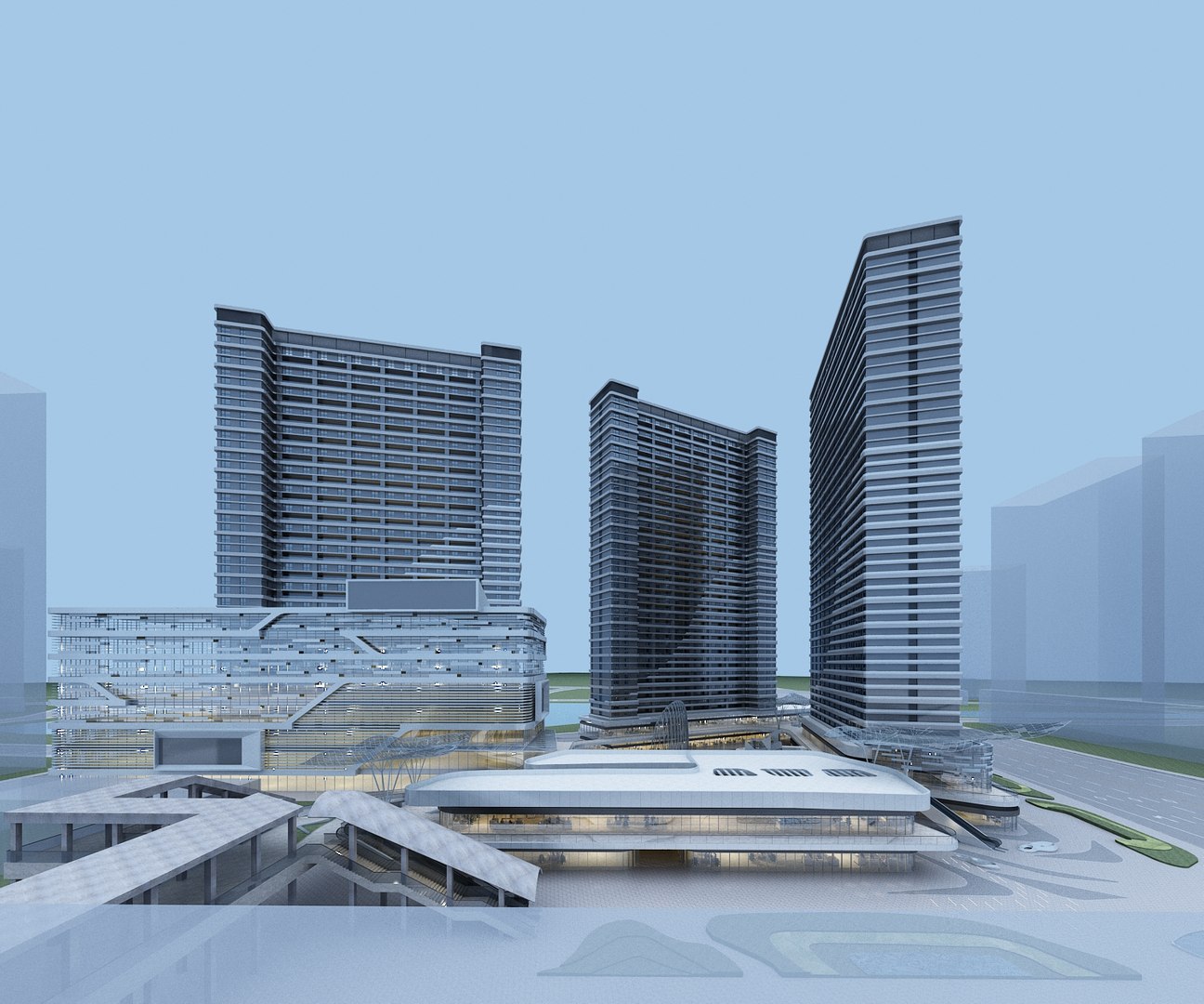 3D model Modern Building Collection 09 - TurboSquid 1985964