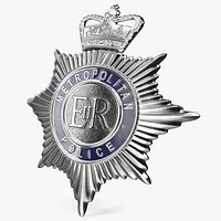 British Metropolitan Police Badge