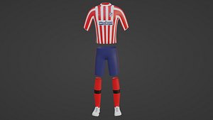 3D Atletico Madrid Sportwear