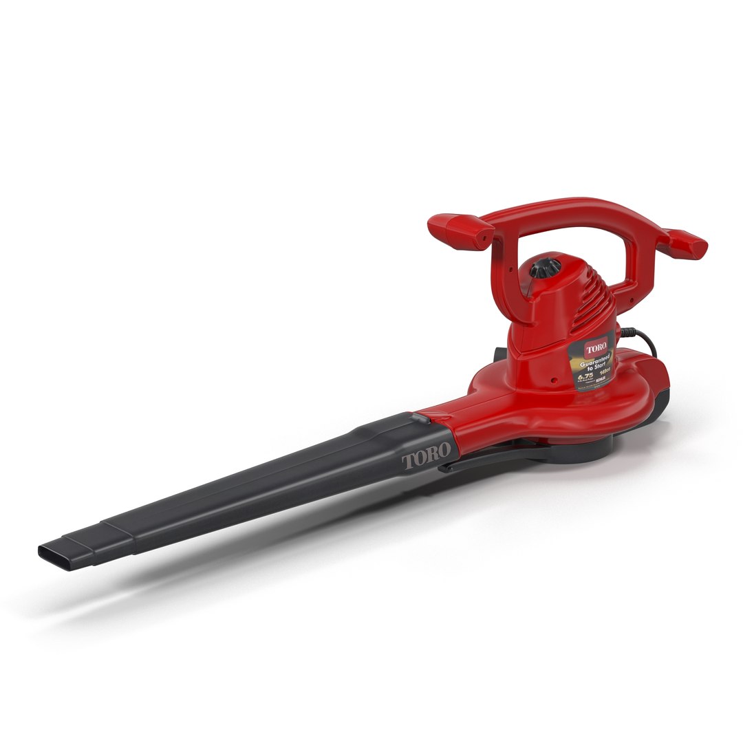 Electric Leaf Blower Toro 3D model preview