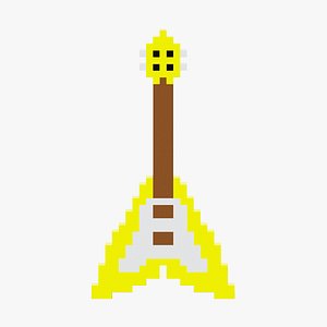 Voxel Yellow Electric Guitar