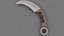 Cuchillo Karambit