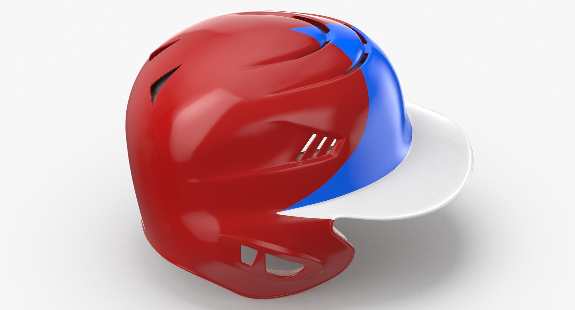 3D baseball helmet ear flap model TurboSquid 1615805