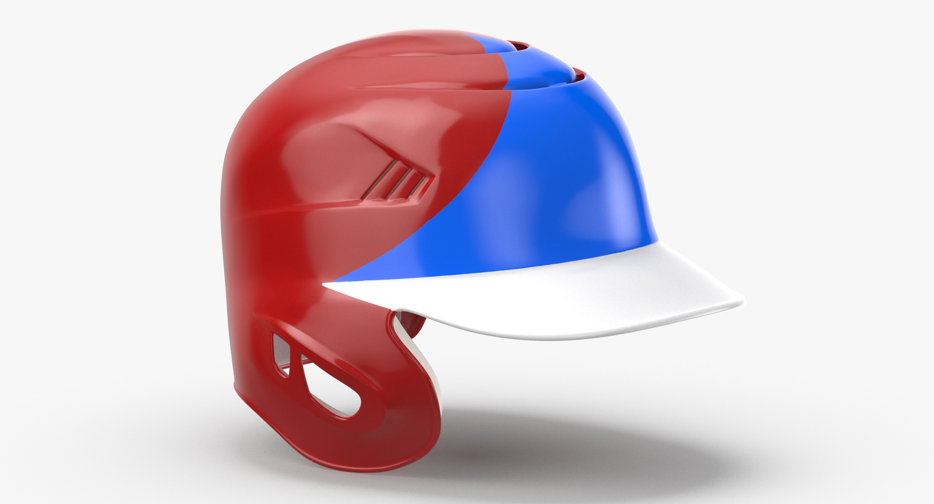 3D baseball helmet ear flap model TurboSquid 1615805