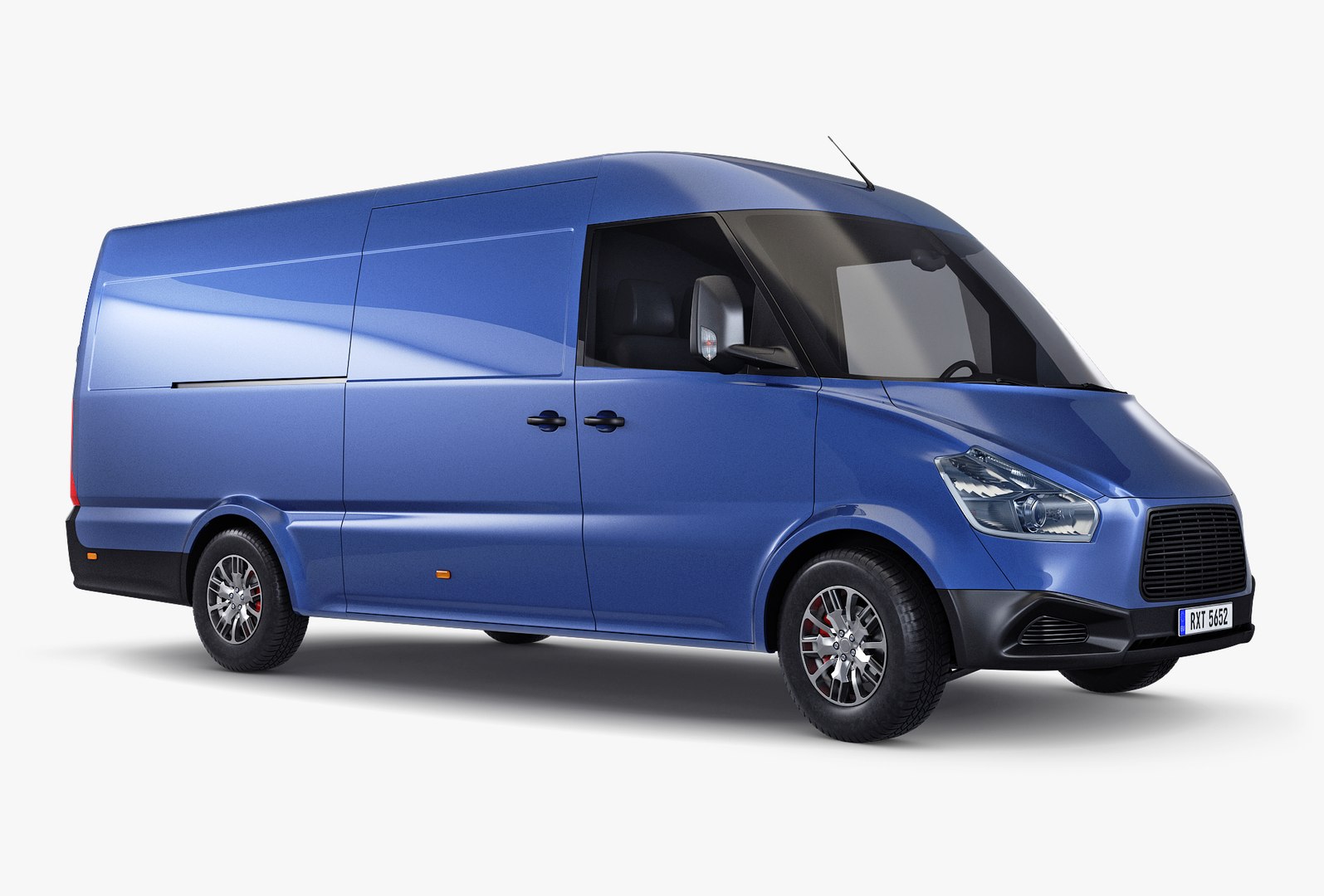 Generic Commercial Cargo Van M 2 3D Model - TurboSquid 1969952