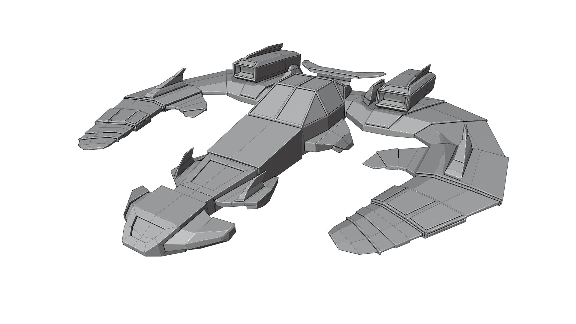 3D Ultra low-poly spaceship https://p.turbosquid.com/ts-thumb/Uq/9GeBws/Bu/wireframe/png/1679063943/1920x1080/fit_q87/91fe36a84c0018cb9fd09803431b60f8dba20606/wireframe.jpg