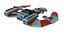 Statek kosmiczny o ultra low-poly