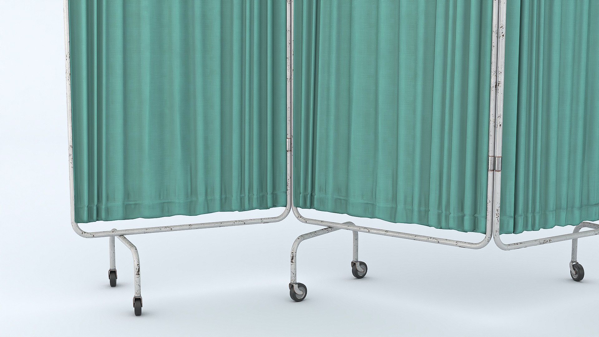 3D Hospital Folding Screen - TurboSquid 2179710
