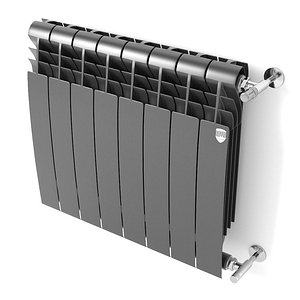 Heating radiator BiLiner Noir Sable by Royal Thermo