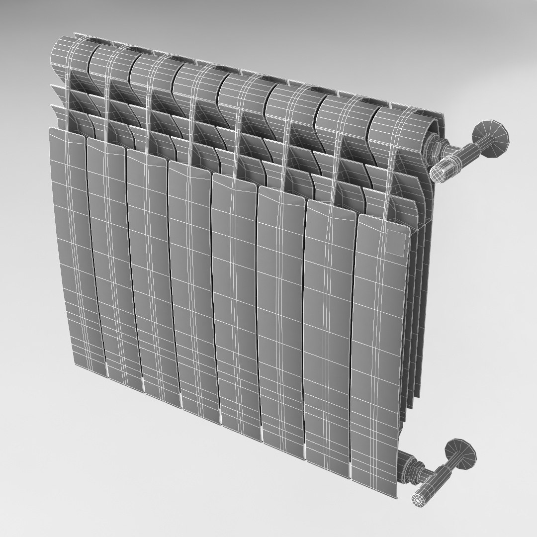 3D Model Radiator Heating - TurboSquid 1272321