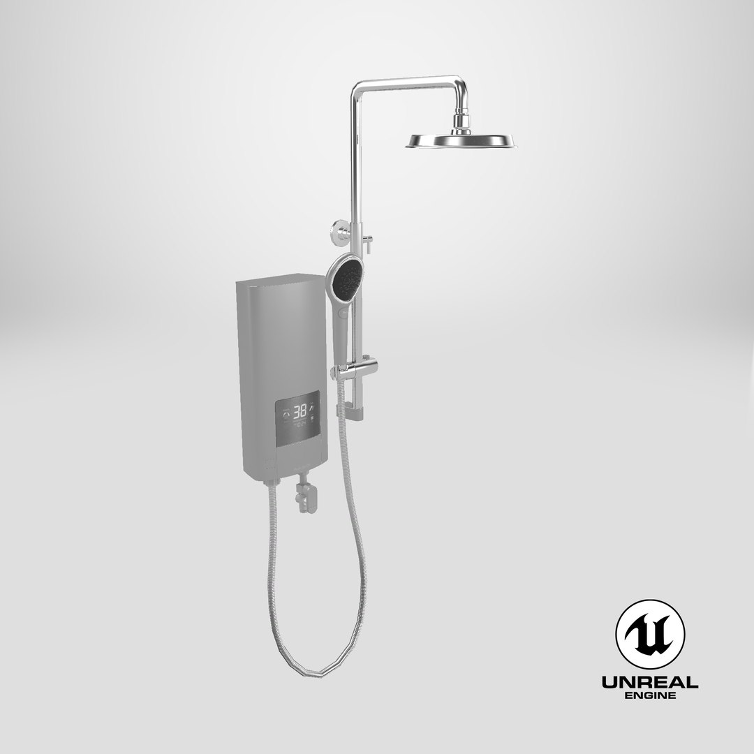 Shower Heater Luxury Style White Left model https://p.turbosquid.com/ts-thumb/Uq/N0JecB/Az/stemcell_unreal_render/png/1713941259/1920x1080/fit_q87/e9d01c064480ff13df3007613b5cfb08d9fadec8/stemcell_unreal_render.jpg