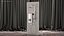 Shower Heater Luxury Style White Left