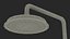 Shower Heater Luxury Style White Left