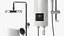 Shower Heater Luxury Style White Left