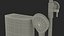 Shower Heater Luxury Style White Left
