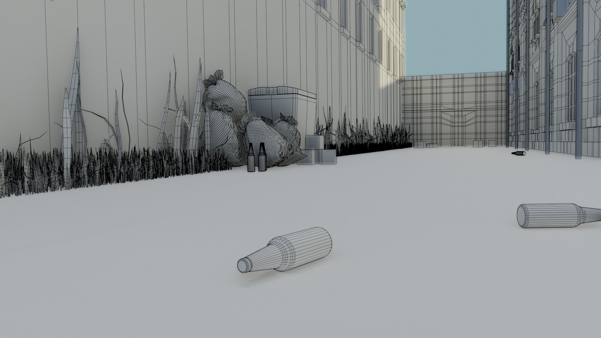 3D Urban Alley - Low poly model https://p.turbosquid.com/ts-thumb/Uq/NdCpIg/iQ/wire_0013/jpg/1740536803/1920x1080/fit_q87/4a2faded0af41ca62e21022330accd17f232f0f6/wire_0013.jpg