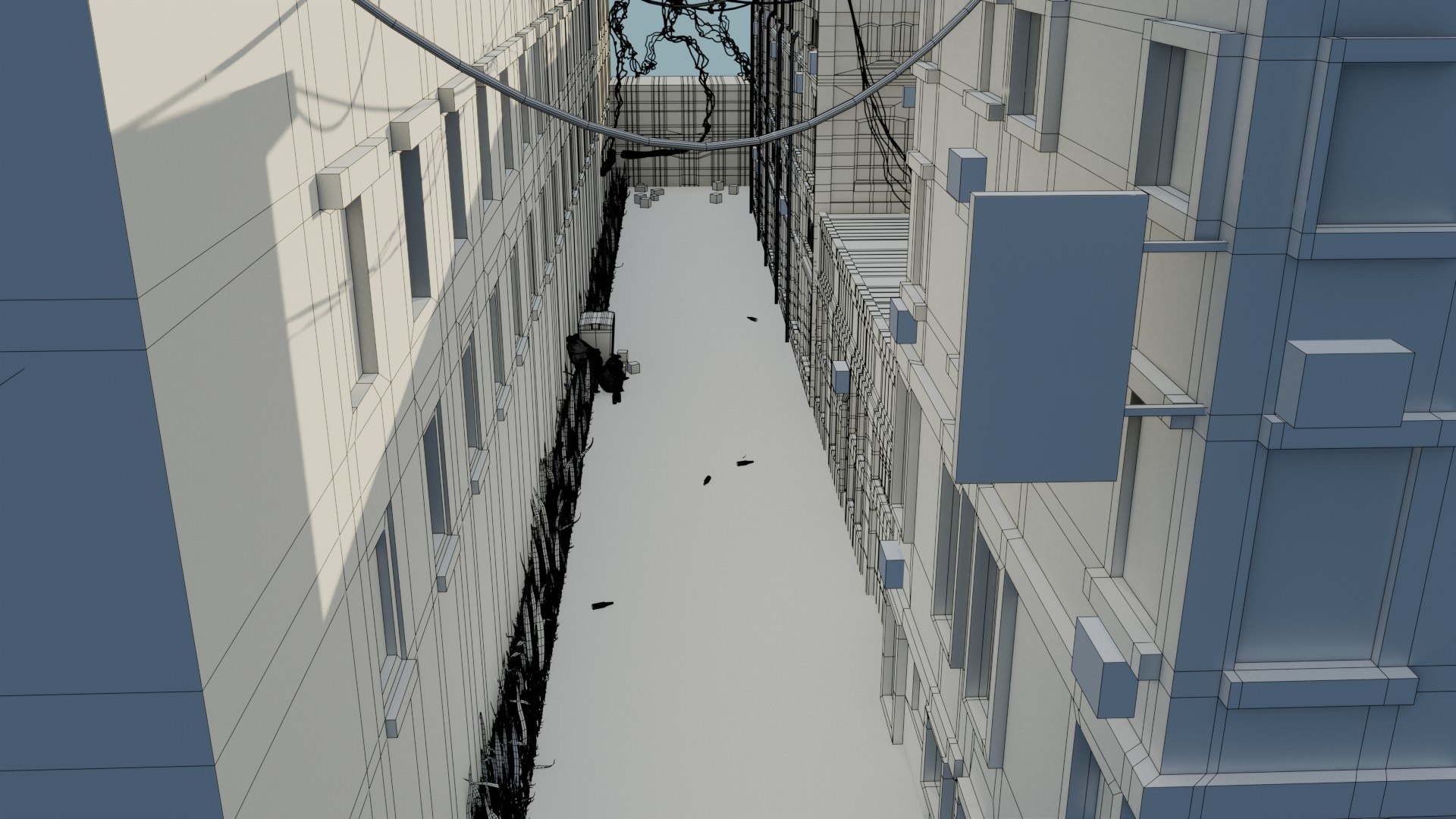 3D Urban Alley - Low poly model https://p.turbosquid.com/ts-thumb/Uq/NdCpIg/jd/wire_0003/jpg/1740536798/1920x1080/fit_q87/b69875af3fc9da61c0ae81d8044b3505aeb87515/wire_0003.jpg