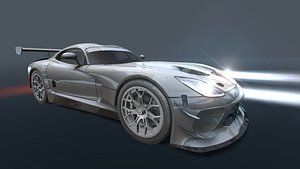 3D dodge viper gr3 2017 model