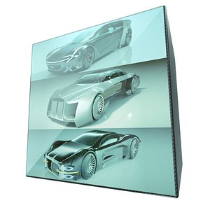 3 in 1  Car Bundle 04 3D