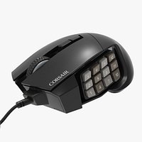 Wired Mouse Corsair Scimitar RGB Elite