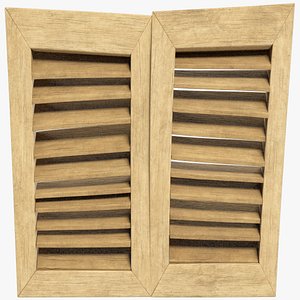 Stylized Window Shutters
