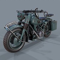 German motorcycle WW2